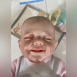 Reborn Realistic Baby Doll with Pink Outfit